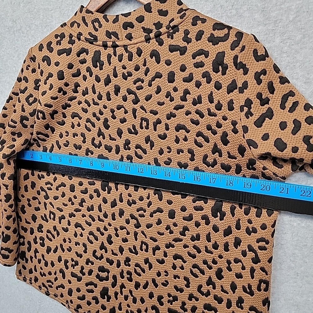 SSYS The Label Parker Set Two-piece Tan Animal Print Women's Small 4-6 Comfort‎ - Picture 7 of 15